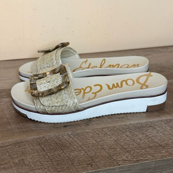 Sam Edelman Ariane Wedge Sandal size 8 shoes - Picture 1 of 7